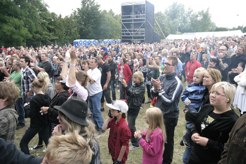SommarRock Svedala - Lördag - 2009 - Publik