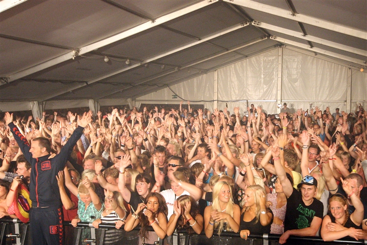 SommarRock Svedala - Torsdag - 2010 - Publik