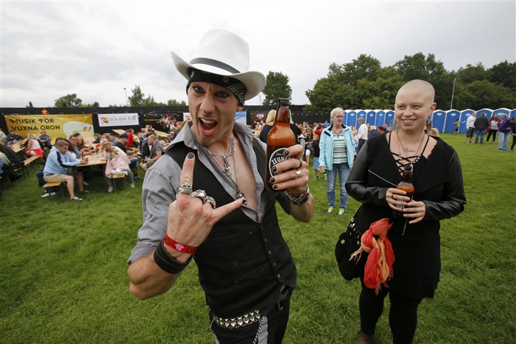 SommarRock Svedala - Torsdag - 2016 - Publik