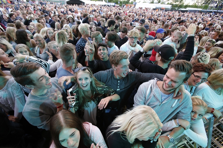 SommarRock Svedala - Torsdag - 2016 - Publik